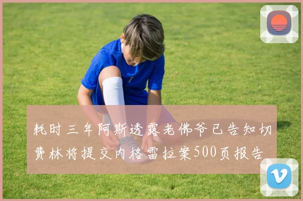 耗时三年阿斯透露老佛爷已告知切费林将提交内格雷拉案500页报告